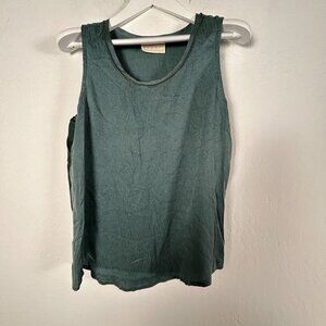 Spencer Alexis Womens Sleeveless Teal Tank Top Size 16 Rayon Lightweight Casual